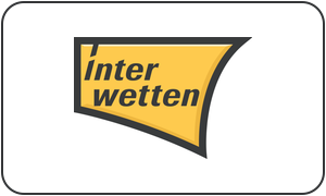 Επίσημο λογότυπο Interwetten με την ένδειξη Since 1990