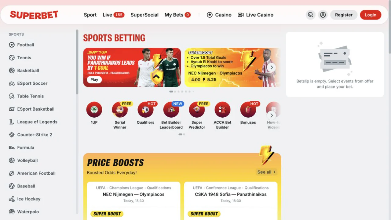 Καθαρή ελληνική εικόνα έρευνας για τη Superbet
